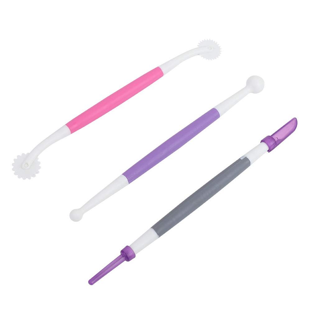 SIXRUN Flower Pattern Modeling Fondant Cutter Set