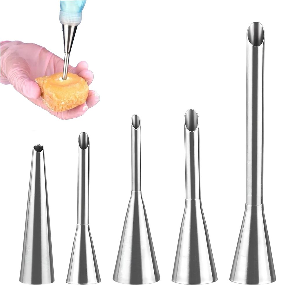 Jam Injector, 5-Piece Pastry Filler Set