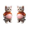 Sponge Sticker Set - 3D Kitty Theme view 1