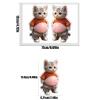 Sponge Sticker Set - 3D Kitty Theme view 2