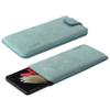 Suncase Genuine Leather Pouch Slim Edition for Xiaomi 17 Ultra 5G, Antique Turquoise view 4