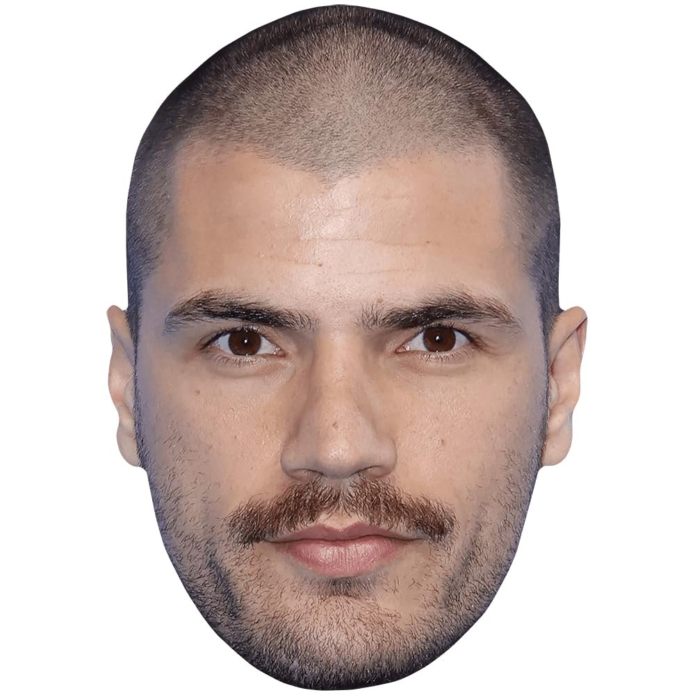 H. Diego Garcia (Buzz Cut) Cardboard Mask