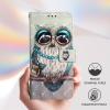 EuoDuo Compatible with Samsung Galaxy A71 5G, Owl Pattern PU Leather Wallet Flip Case view 3