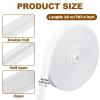 GEEHUA 20m Folded Bias Tape White view 2