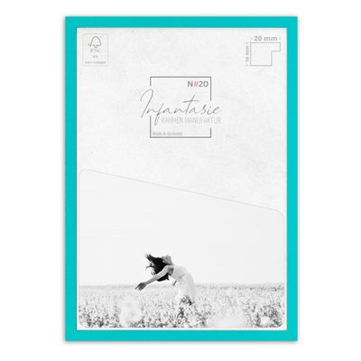 Infantasie N20 Picture Frame 50.8 x 76.2 cm, Turquoise MDF