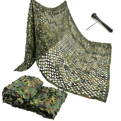 Camouflage Net for Hunting, Outdoor Use, Woodland Decoration and Sun Protection