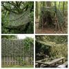 Camouflage Net for Hunting, Outdoor Use, Woodland Decoration and Sun Protection view 3