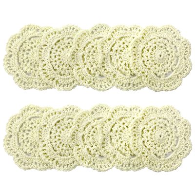 12 Handmade Lace Table Mats