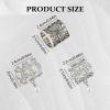 NICENEEDED 3-Pack Western Bandana Scarf Rings view 3