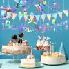 WJIAAA Happy Birthday Iridescent Banner Set view 2