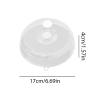 Microwave Cover, Reusable Splatter Guard, Transparent Food Lid view 3