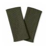 USIT, 2 Pack Sleeve Cuffs for Tailoring, 18x8 cm, Ideal for Repairing T-Shirts and Sweatshirts, Military Green view 1