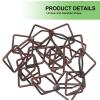 Luxshiny Diamond-Shaped Aluminum Rain Chain for Gutters and Balconies view 3