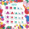 750 Self-Adhesive Foam Stickers - Geometric Shapes view 2