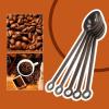Coffee Measuring Spoons, 10g Capacity, 200mm Long, Set of 5 view 4