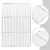 Stainless Steel Grill Grid with Rectangular Design view 3