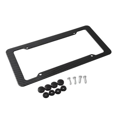 YIXANNX Decorative License Plate Frame Holder, Easy Installation, Durable ABS Plastic