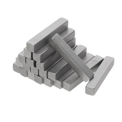 PAMINGONO 20-Piece Stainless Steel Parallel Keys, 5 x 5 x 30 mm, Rectangular Machine Keys
