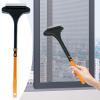 DAWCBVJQ PP 2-in-1 Window Screen Cleaning Brush with Rubber Squeegee view 3