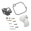 UeWhN 66M-W0093-01 Carburetor Repair Gasket Kit with Float for Yamaha 9.9 HP/15 HP Outboards view 1