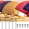 Folding Fan Axle Rivets 10-Piece Repair Set view 2