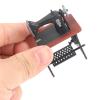 Miniature Sewing Machine Statue view 2
