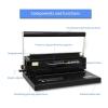 W12m Manual Wire Binding Machine, 34-Hole Double-Coil Punch view 4