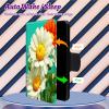 RWUTYTIUL Rotating-Handle Case for Kindle Scribe 10.2-inch (2022/2024), White Daisies view 4
