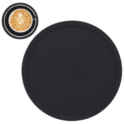 Silicone Round Coasters - Heat-Resistant Drink Protectors