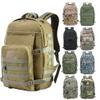 PBTMCD Tactical 40L MOLLE Backpack with Patch Panel, Water-Resistant Combat Pack for Hiking and Extended Training (3-Color Desert) view 2