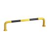 U-Shaped Parking Barrier Post, Bolt-Down, Yellow and Black, 500 kg Capacity view 1