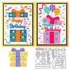 DELORIGIN Gift Box Balloons Die Cut Set view 1