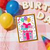 DELORIGIN Gift Box Balloons Die Cut Set view 3