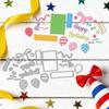 DELORIGIN Gift Box Balloons Die Cut Set view 4