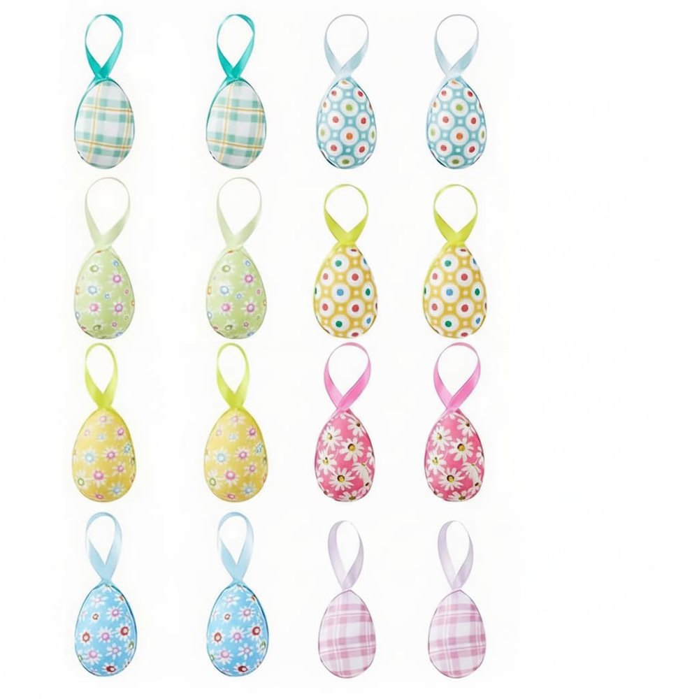 Vintage-Style Paper Mache Easter Eggs