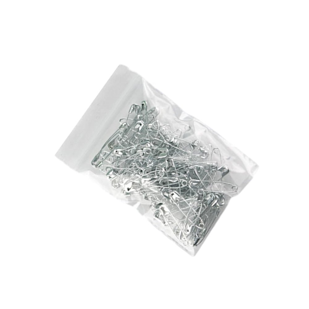 LIXSAZSE 100 Safety Pins, Assorted, Small, Steel