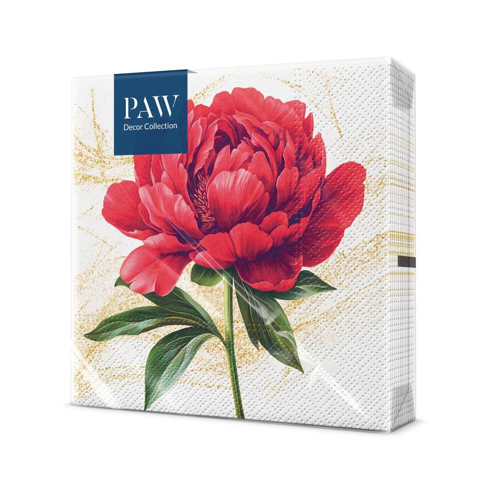PAW - Floral Napkins 20 Pack