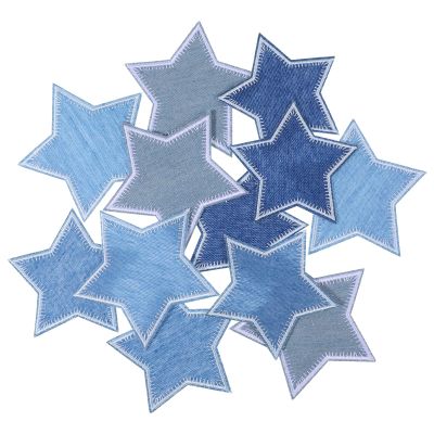 HJZHII 12 Pack Iron-On Star Patches