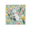 PAW - Easter Napkins 20 Pack | Spring Decor 33 x 33 cm | Bunny Design for Easter, Spring, and Celebrations | Disposable Napkins for Table Decoration view 3