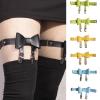 Adjustable Thigh High Stockings with Anti-Slip Clips view 2