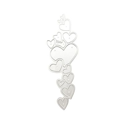 LIXSAZSE Heart Crafting Template Album