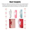 LIXSAZSE Heart Crafting Template Album view 4