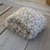 Newborn Photography Prop Crochet Blanket, Baby Photo Background Wrap view 4