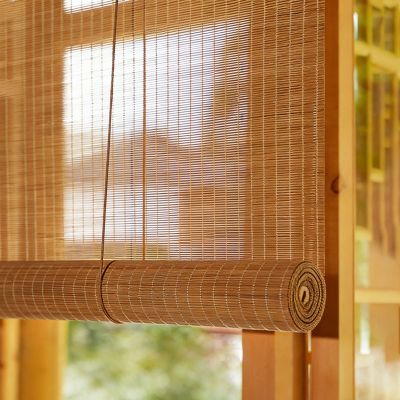 Natural Bamboo Roller Shade