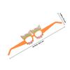 GALPADA 6 Pcs Funny Paper Glasses for Parties view 2