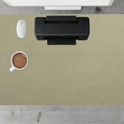 Desk Mat 80 x 84 cm, Waterproof, Non-Slip, Easy-Clean Desk Protector, Green