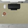 Desk Mat 80 x 84 cm, Waterproof, Non-Slip, Easy-Clean Desk Protector, Green view 1