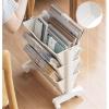 Home Office Filing Cabinet, Mobile Bookcase & Storage Cart (39 cm) – Stylish, Space-Saving Solution for Books and Accessories view 2