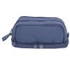 Durable Canvas Pencil Case, Large Capacity, Dark Blue view 3
