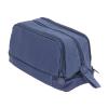Durable Canvas Pencil Case, Large Capacity, Dark Blue view 4